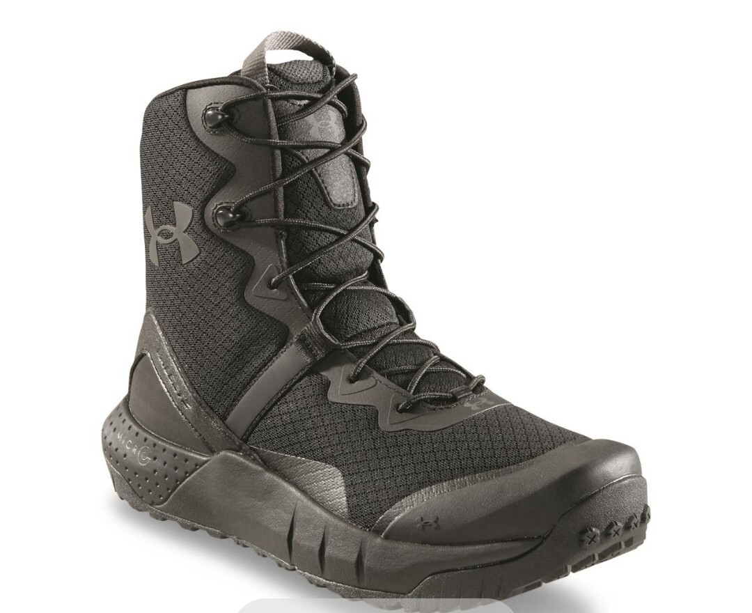Under Armour Men’s Micro G Valsetz 8″ Tactical Boots (Men’s Size 11 – Medium)