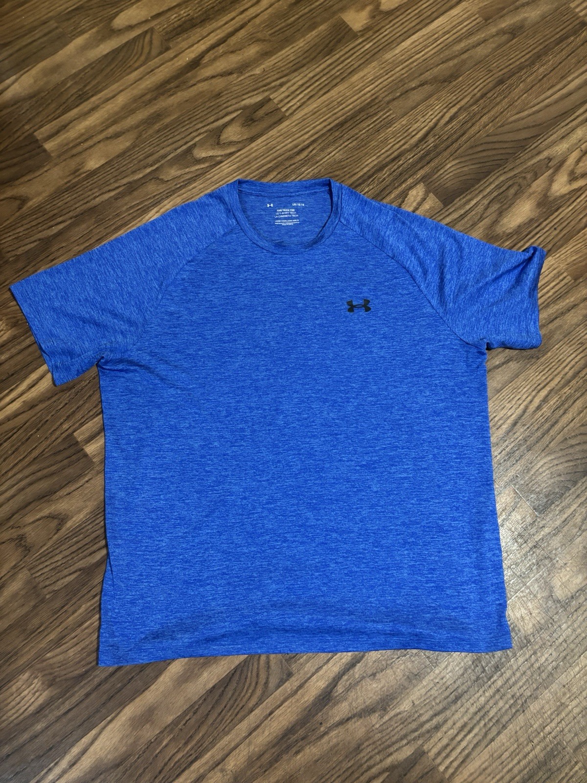 Under Armour Men’s The Tech Tee Size Large NEW Condition Blue Short Sleeve