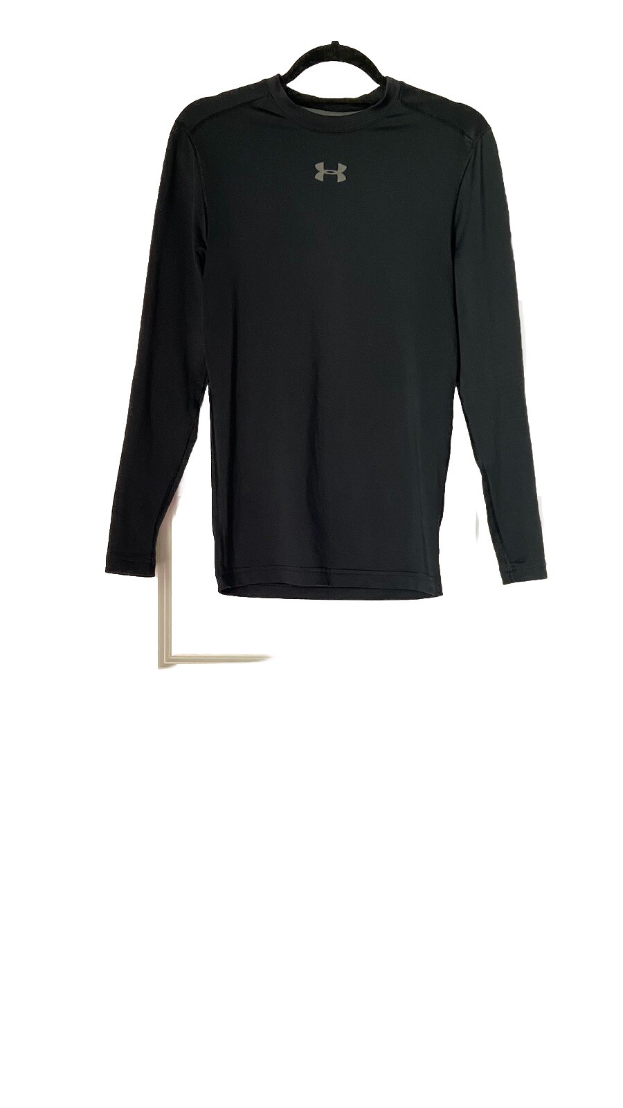 Under Armour Black Compression Cold gear Athletic Shirt Size Medium.