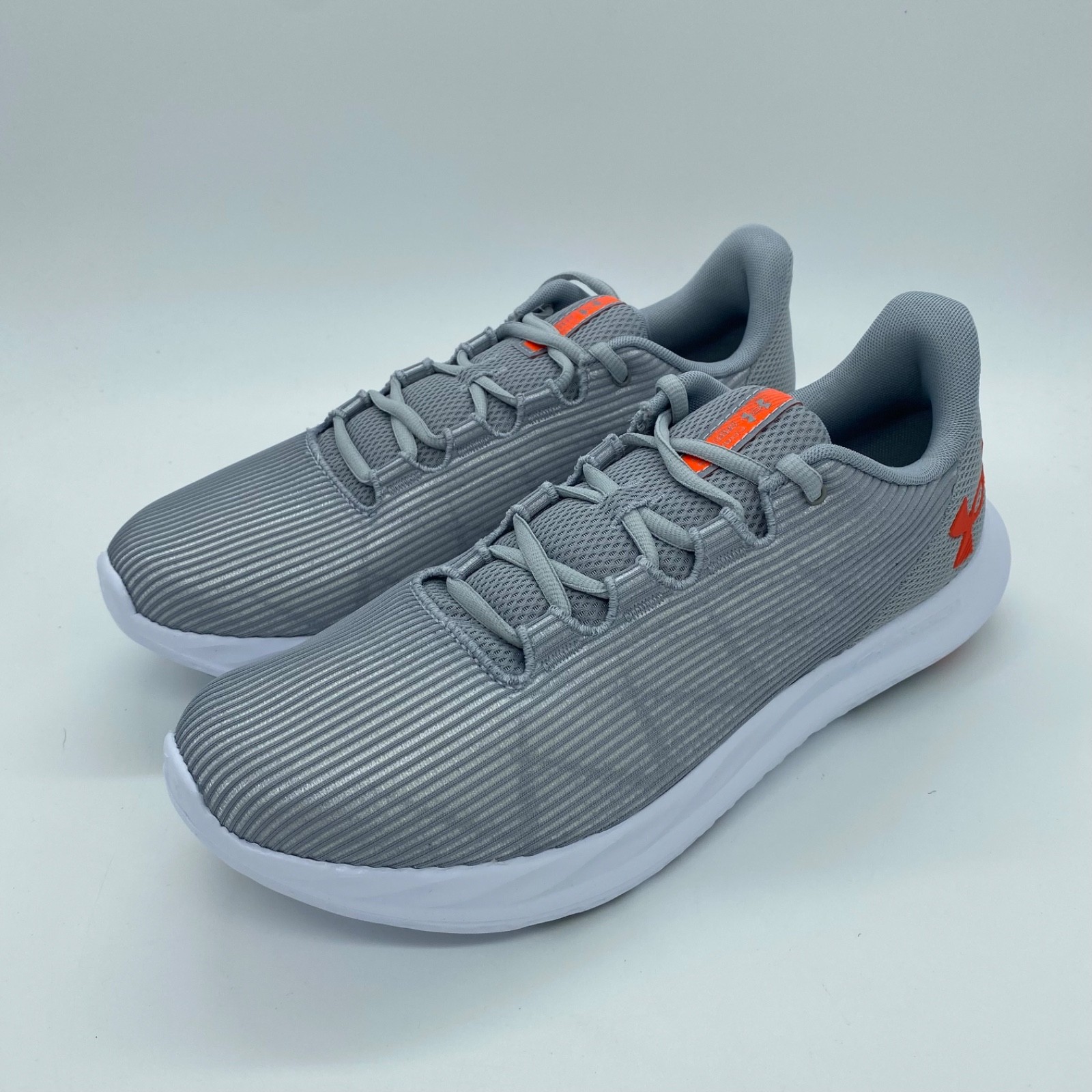 Under Armour Shoes UA Charged Speed Swift 3026999-011 Gray Orange Size 10 Mens