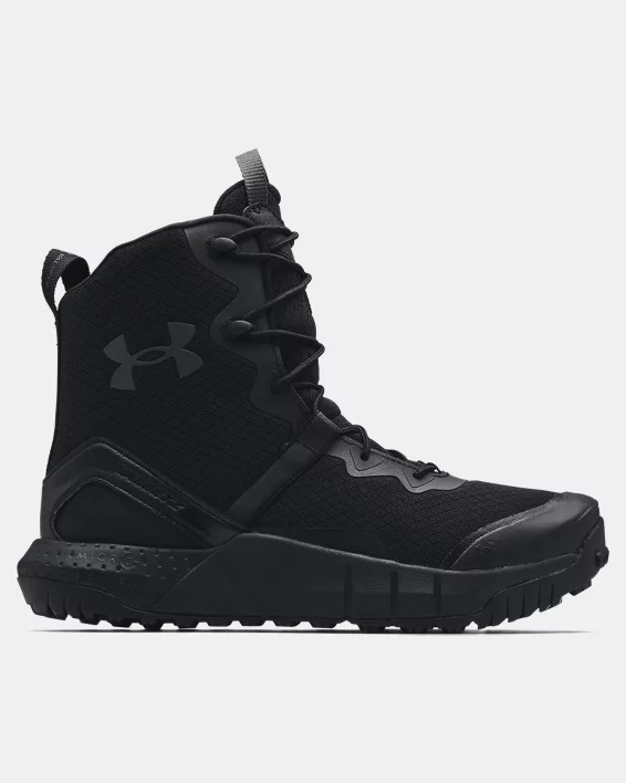 Under Armour Men’s Micro G Valsetz 8″ Tactical Boots Black Men’s Size 11.5