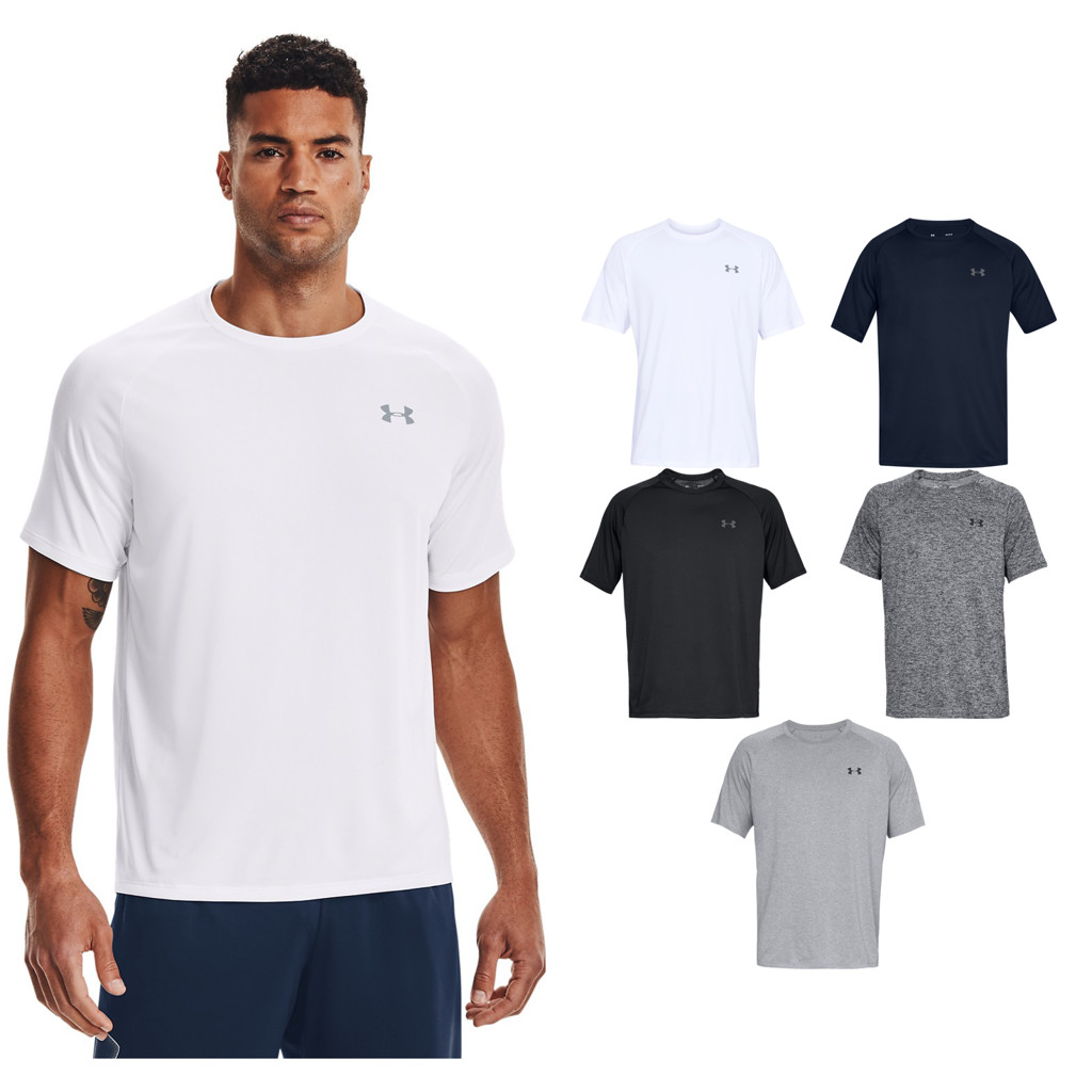 Under Armour Tech Short Sleeve Tee 1326413 – Casual Crew Neck Soft Top T-shirt