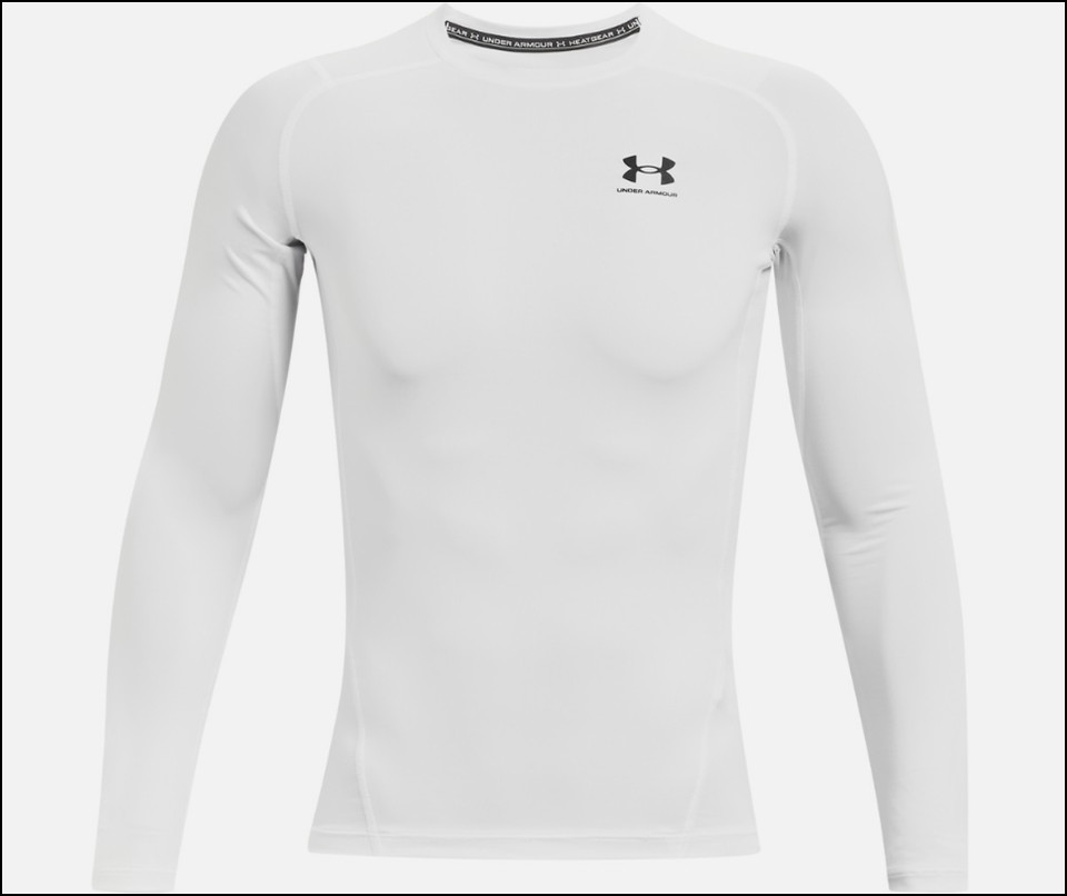 Under Armour 1361524 Men’s HeatGear Compression Shirt Long Sleeve Tee