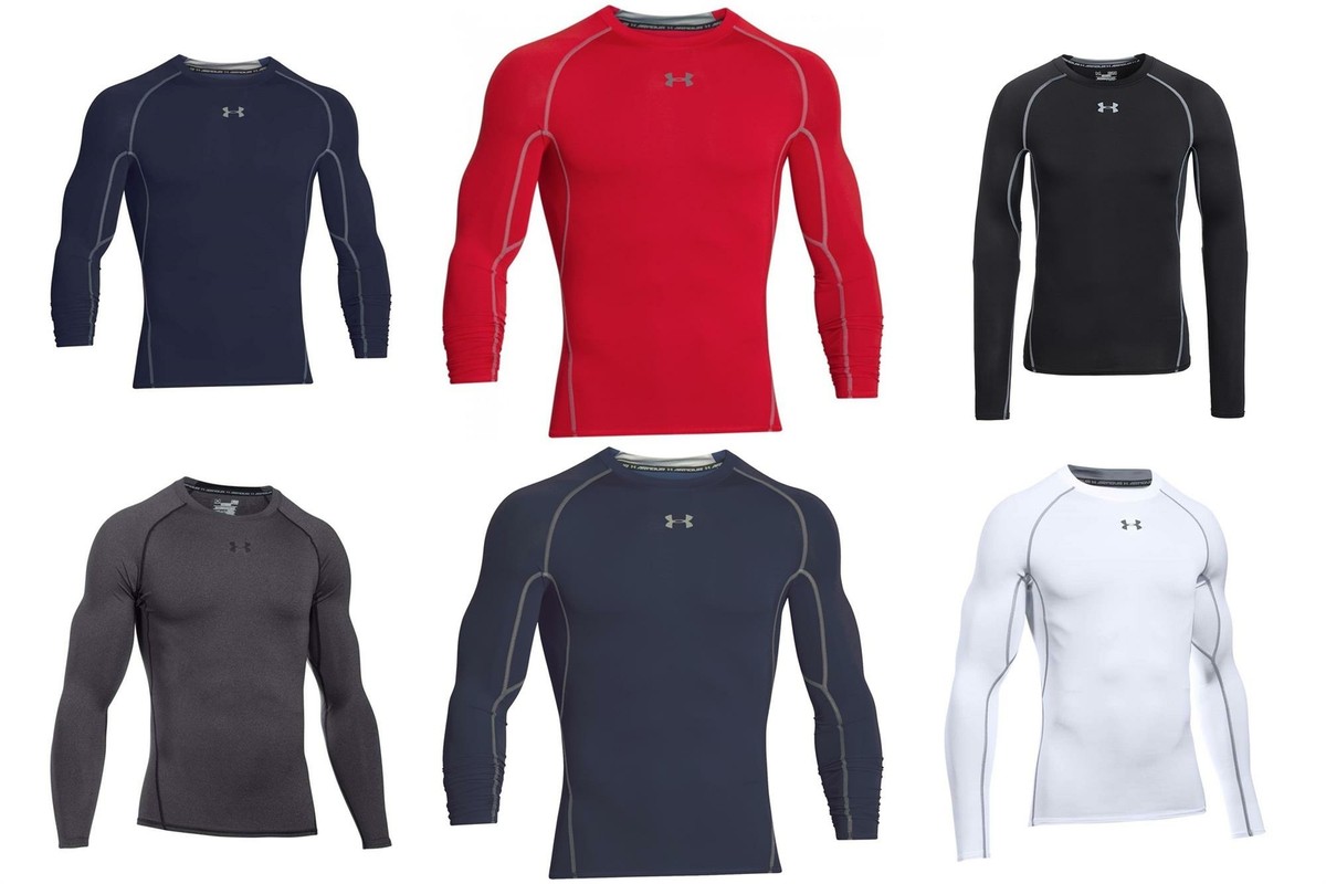Under Armour Men’s UA 1257471 HeatGear Armour Compression Shirt UPF30+
