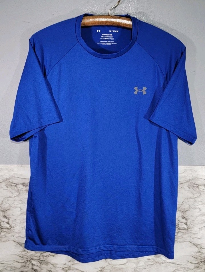 Under Armour The Tech Tee Blue Loose T-Shirt Men’s Size Medium