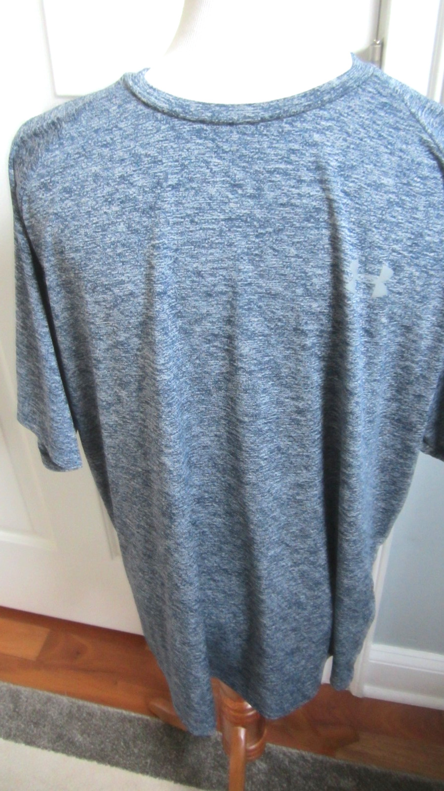 Under Armour Men’s Short Sleeve Tech Tee Gray & Blue Size Large