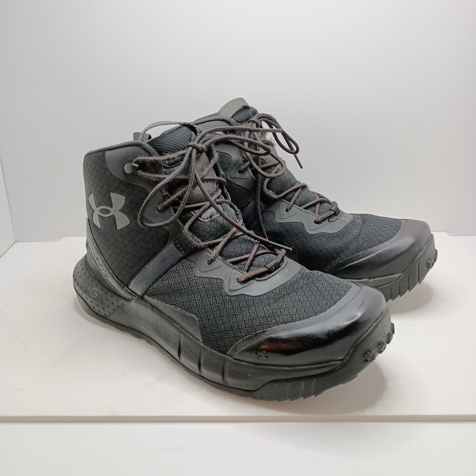 Under Armour Micro Valsetz Mid Tactical Boot Men’s Size 8 Black/Jet Gray 3023741