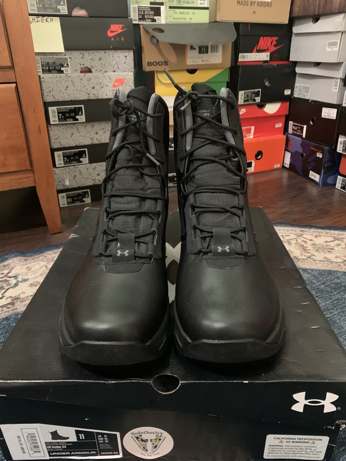 Under Armour Men’s Stellar G2 8″ Tactical Boots 3024946-001