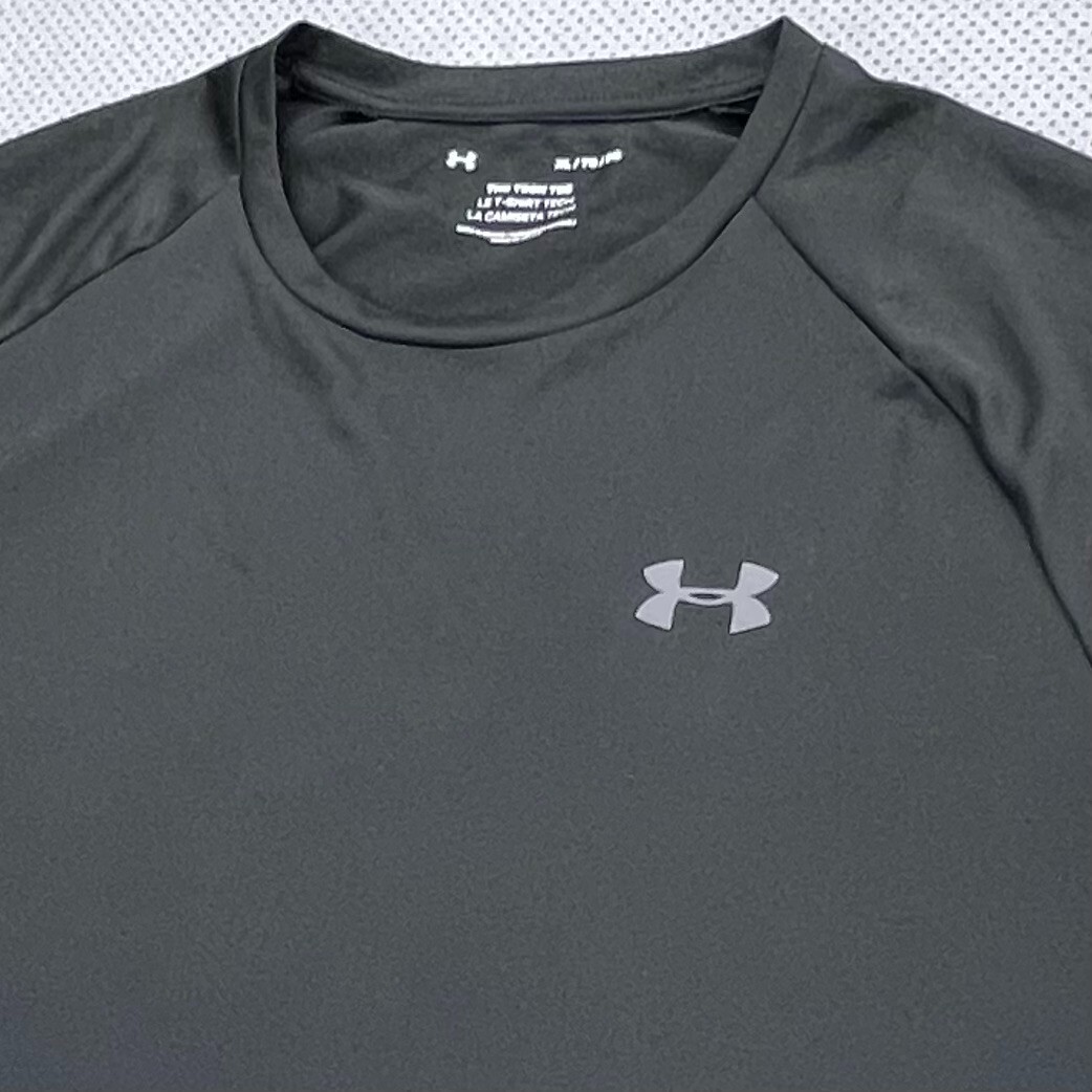 Under Armour The Tech Tee Shirt Mens XL Black Short Sleeve Performance Wear