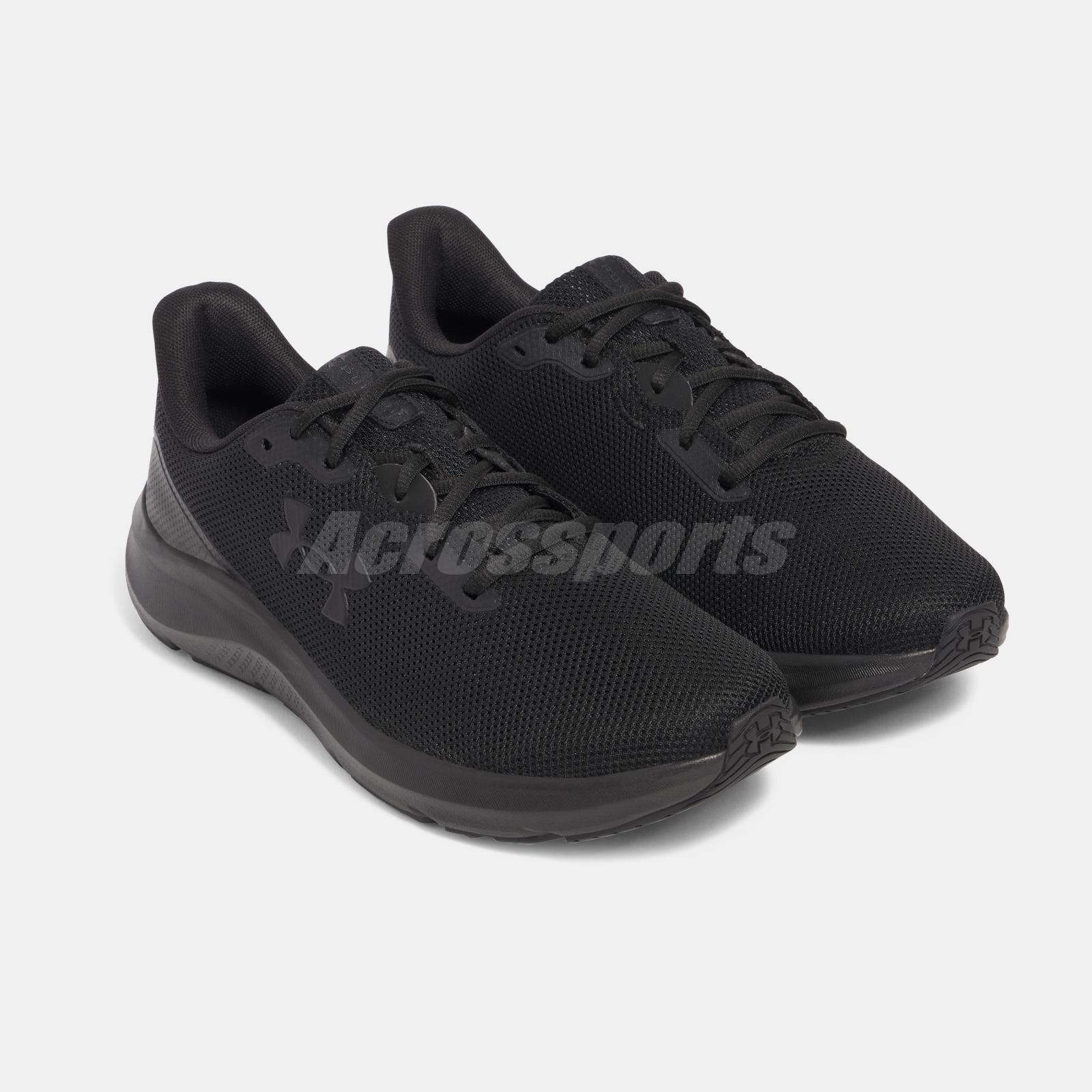 Under Armour Charged Pursuit 4 UA Black Men Road Running Shoes 3028254-002