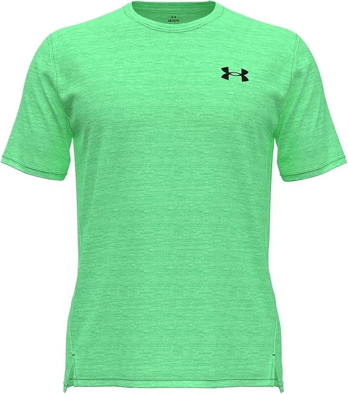Under Armour – Mens Tech Vent T-Shirt, Color Matrix Green/Black, Size: Small NWT
