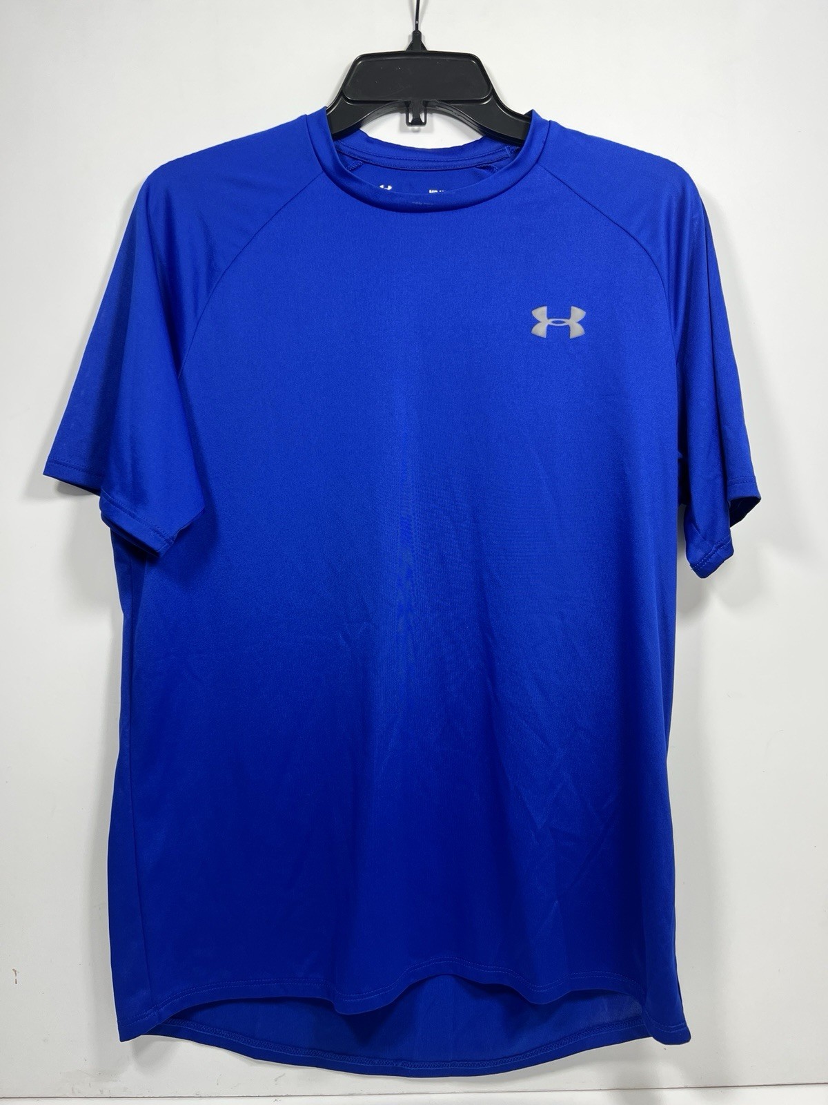 Under Armour The Tech Tee Men Short Sleeve Shirt Size Medium Blue