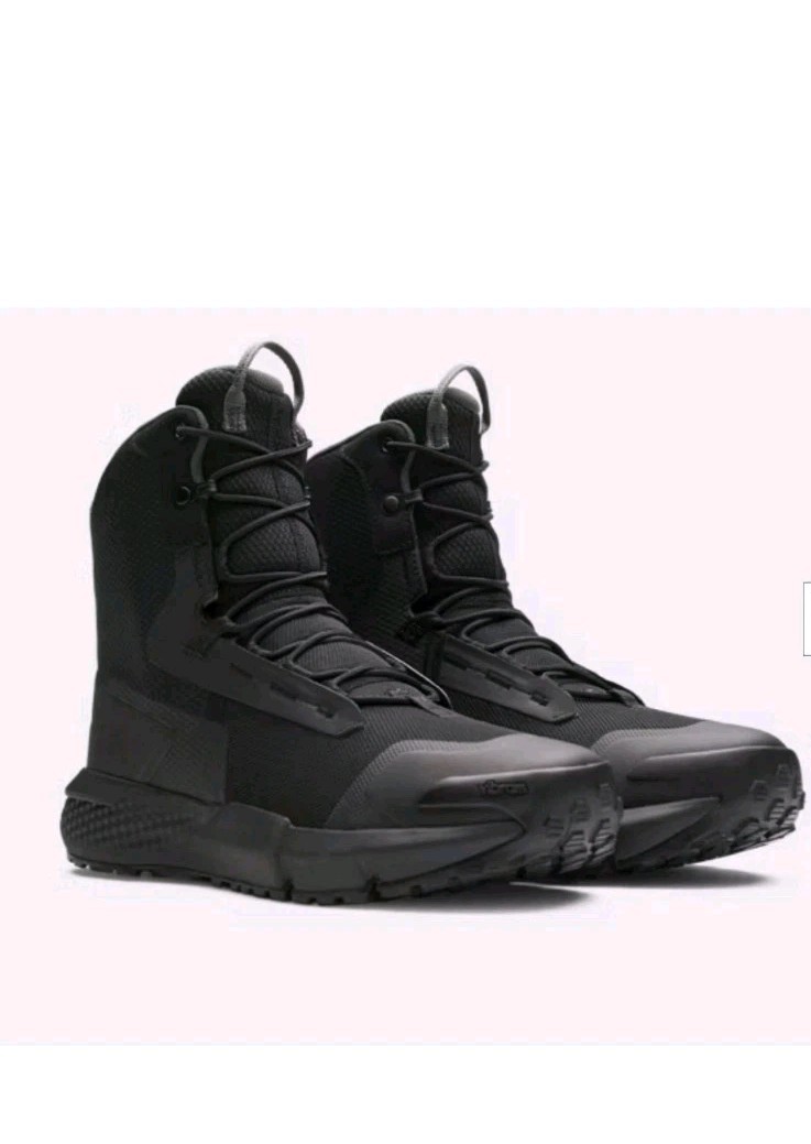 Under Armour Men’s Charged Valsetz Zip Military and Tactical Boot Size 7.5 Black