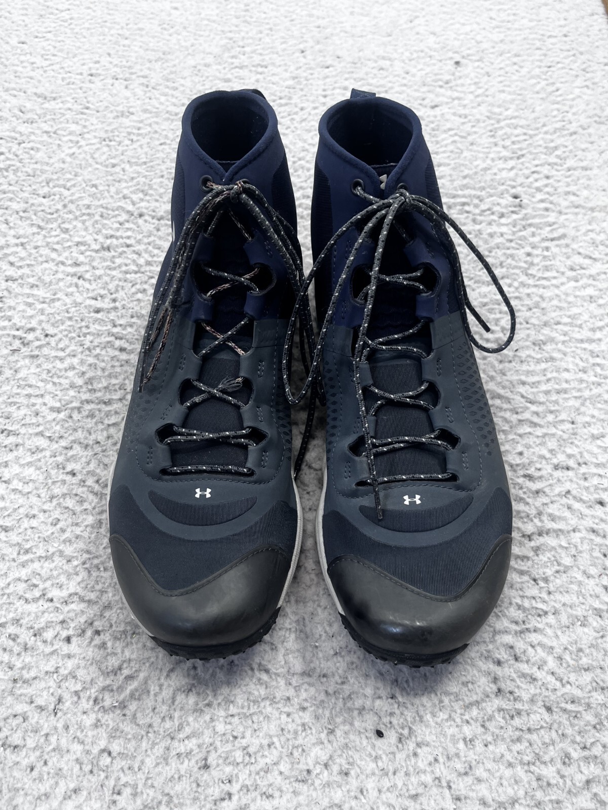 Men’s Under Armour Speed Fit Black Mid Lace Up Hiking Boots Size 11.5