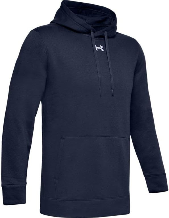 NEW Men’s Under Armour Hustle Fleece Hoodie Navy Blue Size Medium MSRP $55.00