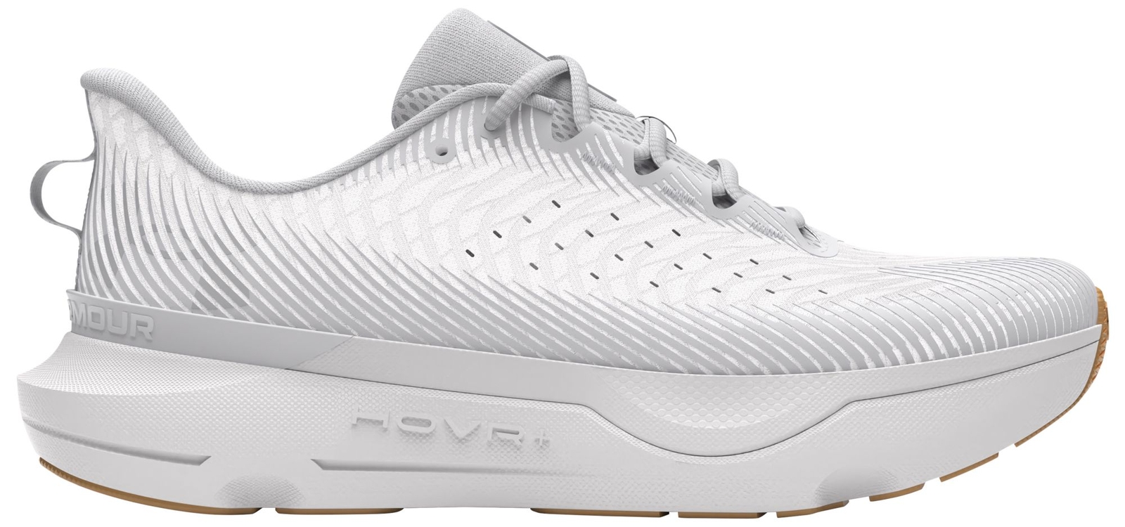 Under Armour Men’s Infinite Pro All White Running Shoes 2024 NEW