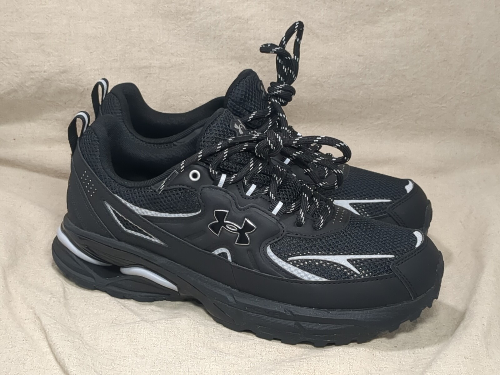 Under Armour Apparition Tech Unisex Fashion Shoes 6005280-001 Mens Us Size 9.5