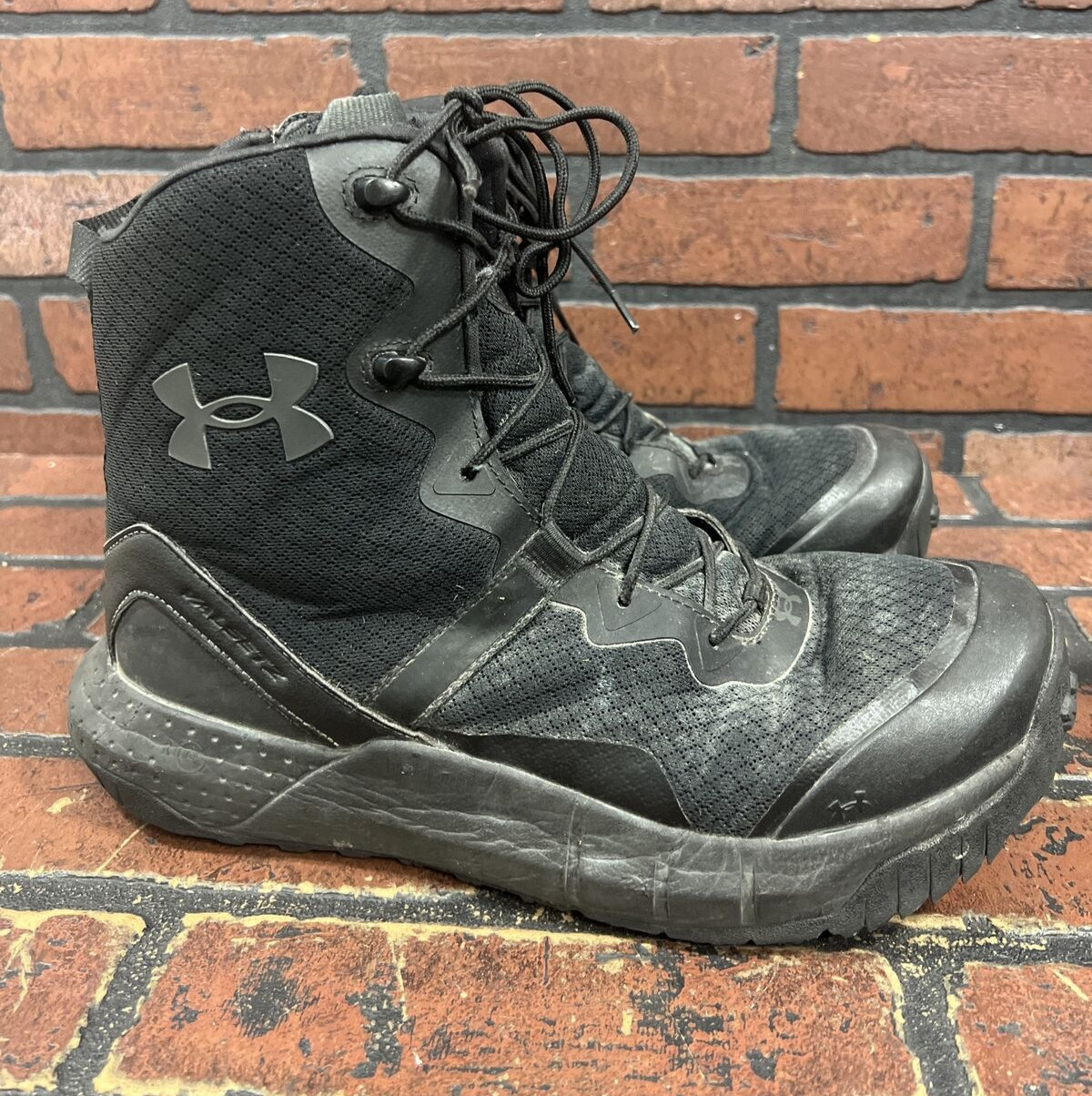 Under Armour Men’s UA Micro G Valsetz 8″ Black Tactical Boots US Size 10