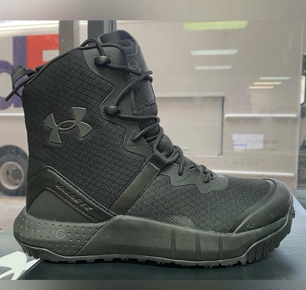 Under Armour Micro G Valsetz Zip Tactical Boots High-Top Design