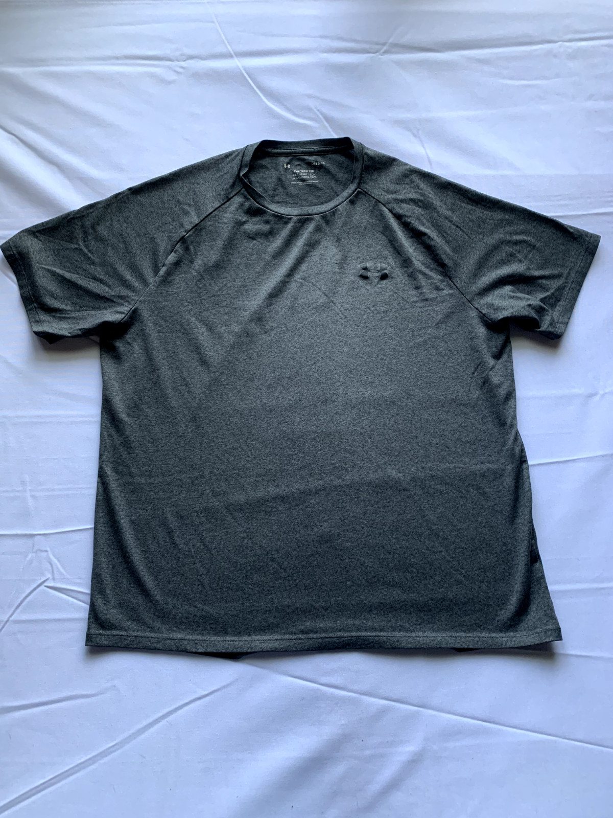 Under Armour the Tech Tee Men’s Grey Short sleeve Tee Shirt Size L