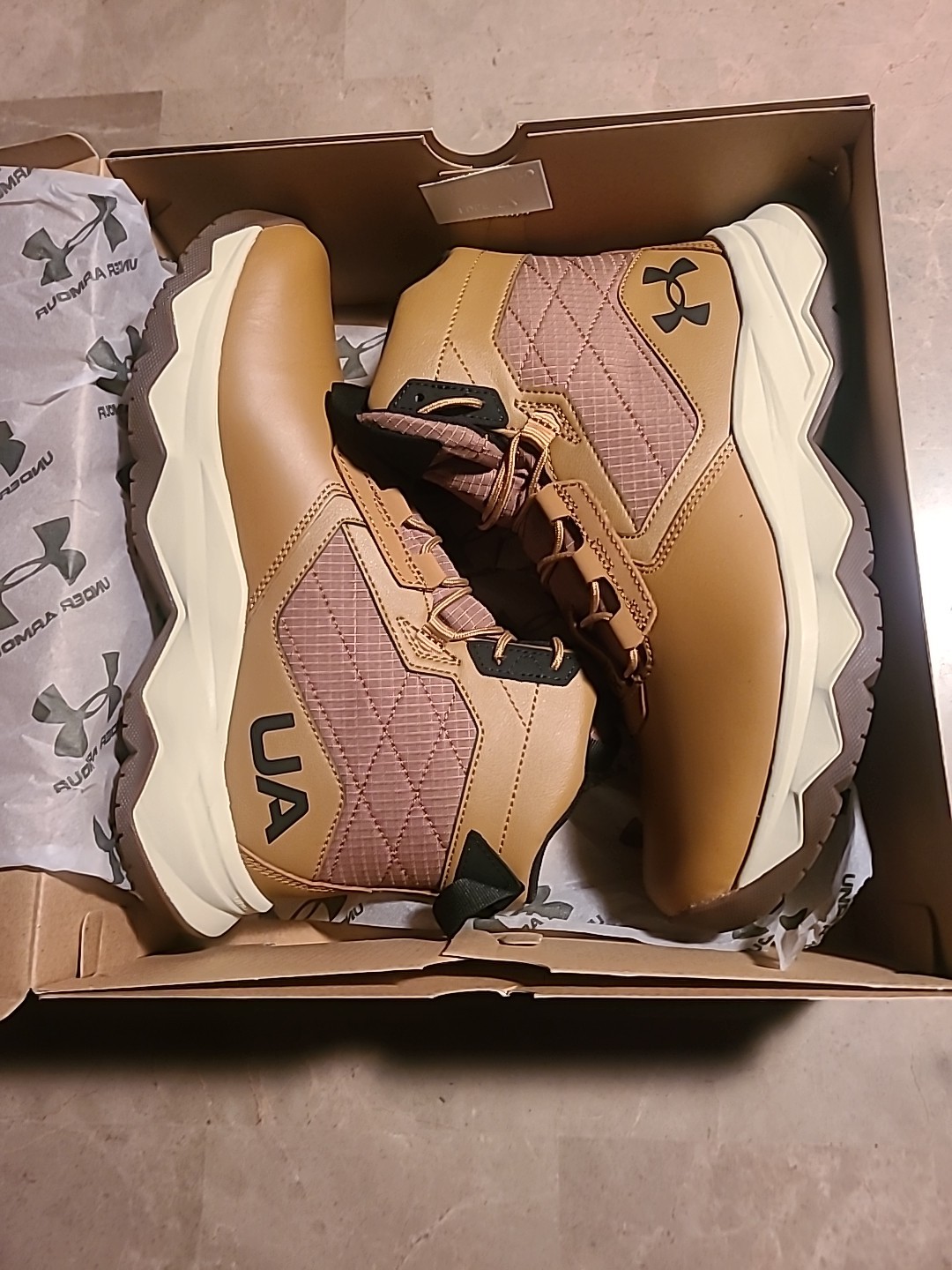 Under Armour 3025578 Men’s UA Stellar G2 6″ Tactical Duty Boots Hiking Boot,SZ 9