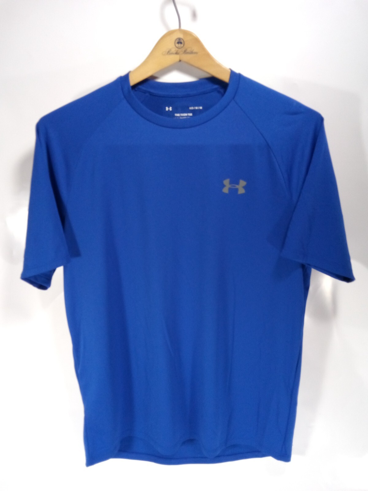 Under Armour Men’s Tech Tee T Shirt Solid Blue Medium