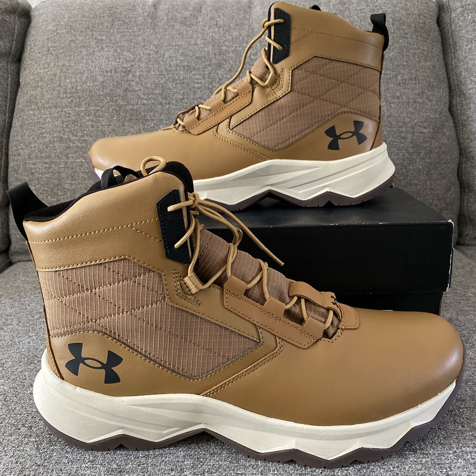 Under Armour Mens UA Stellar G2 6″ Tactical Boots Hiking Boots 3025578 – Size 13