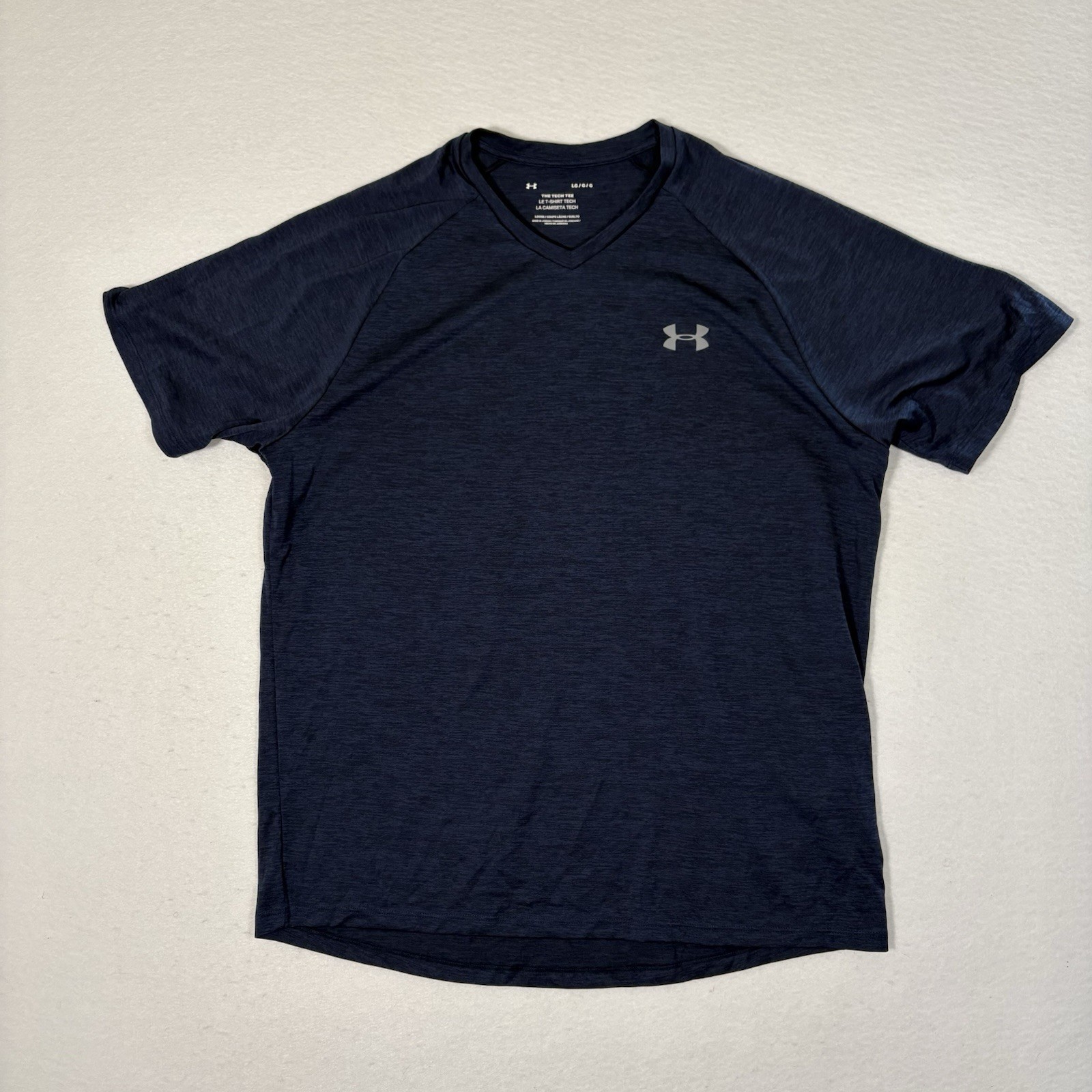 Under Armour Men’s Blue Tech Tee Short Sleeve Shirt Large Athletic #T0129