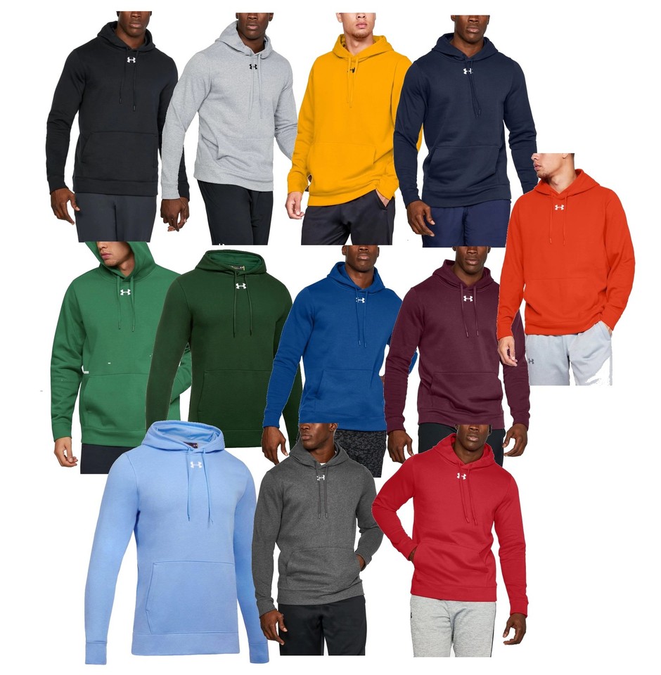 Under Armour UA Mens Hustle Fleece Hoodie – New – Choose Size & Color
