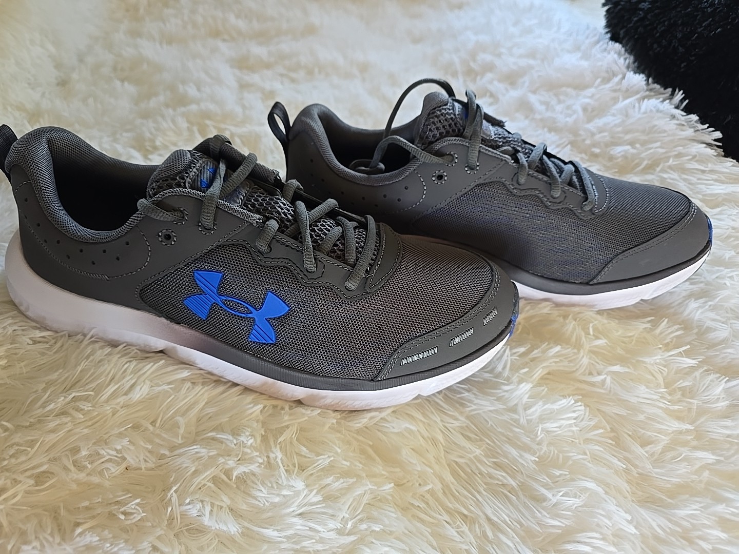 Under Armour Men’s UA Charged Assert 10 Running Shoes Castlerock/Castlerock/Team