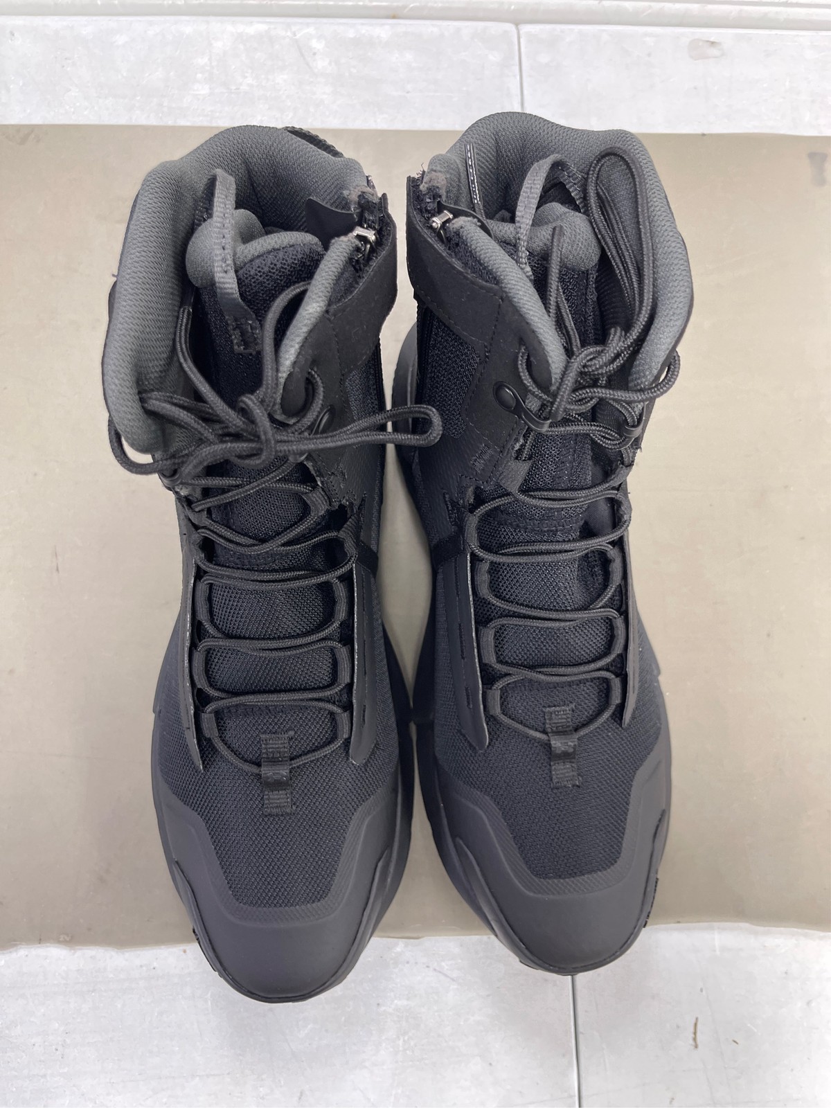 Under Armour Valsetz Side Zip Tactical Boots for Men – Black – 10M 1