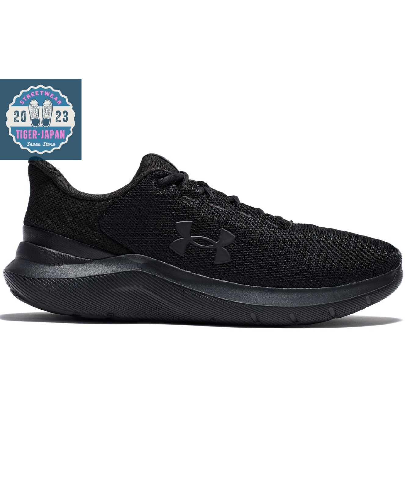 UNDER ARMOUR UA Fade RN 3 3028252 002 Black Men Unisex Running Width D Shoes