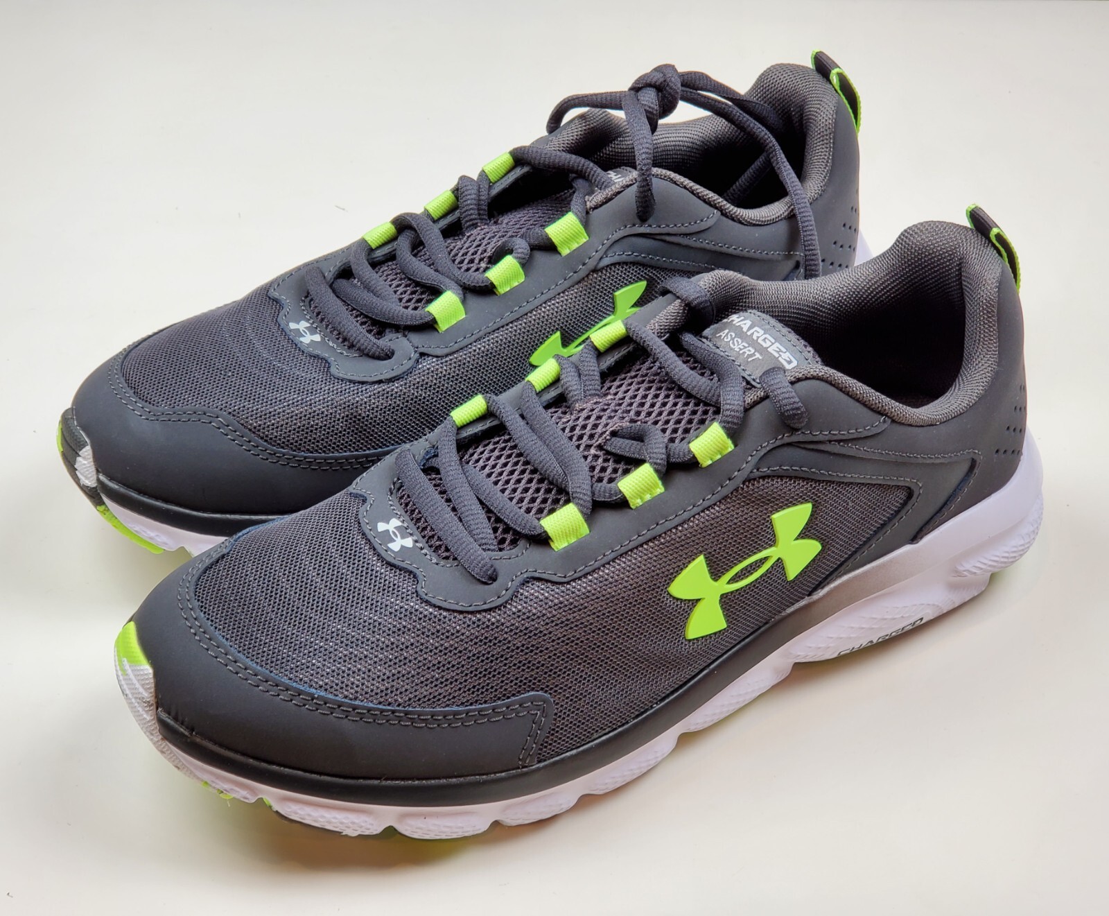 Under Armour Men UA Charged Assert 9 Marble Size 10
