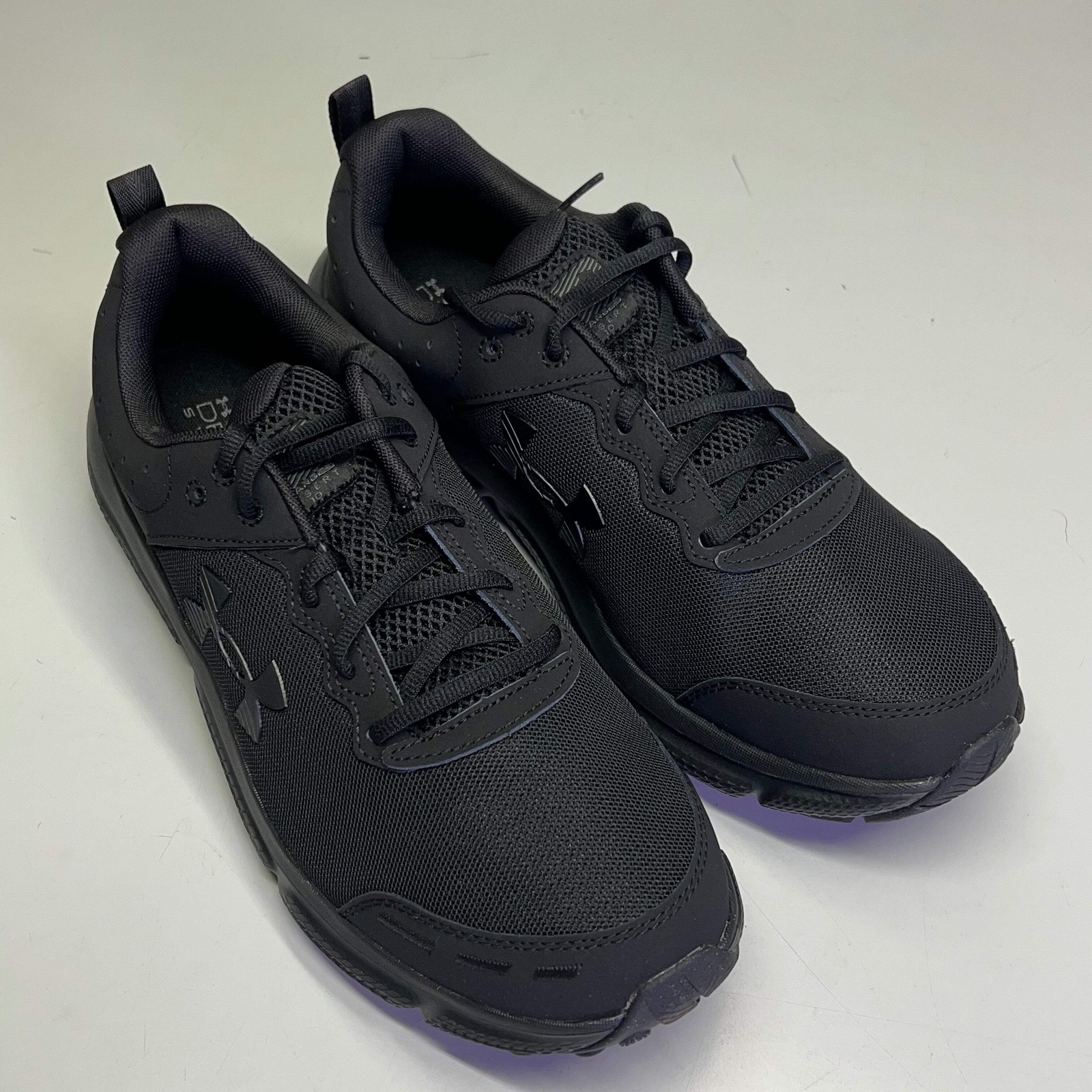 UNDER ARMOUR UA Charged Assert 10 Lightweight Sneaker Men’s Sz 12.5 Black