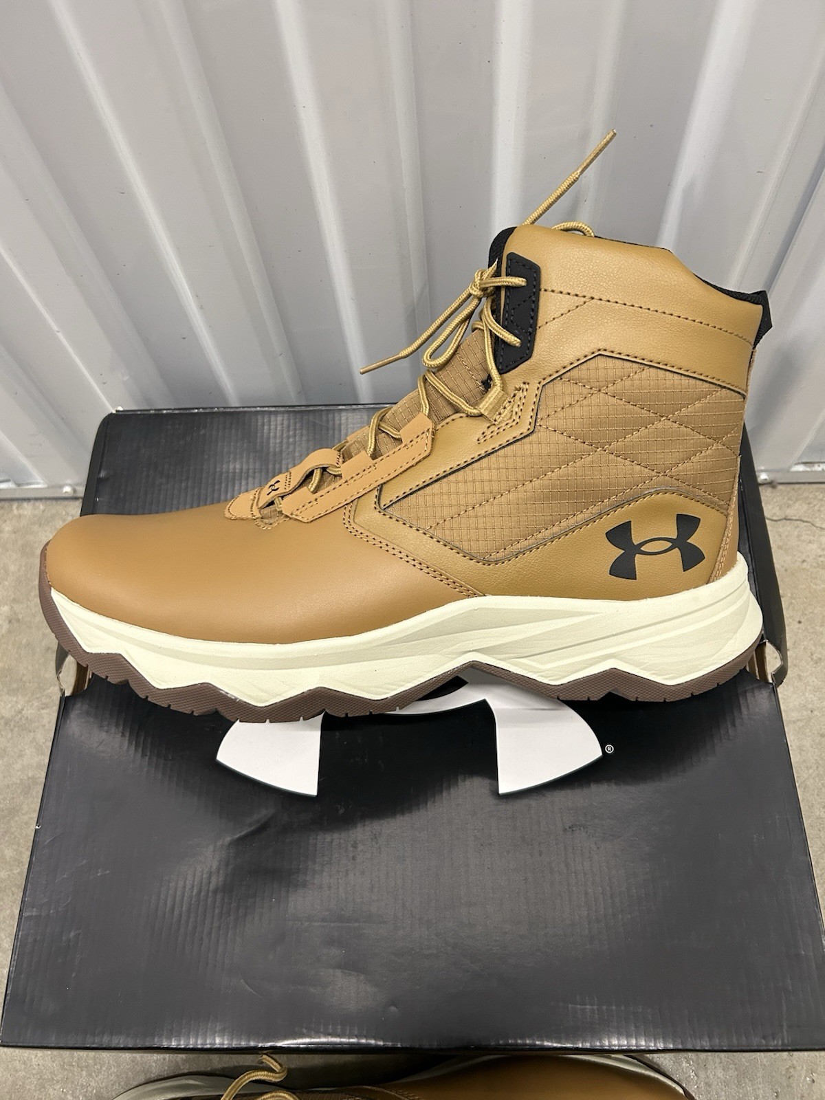 Under Armour Men’s UA Stellar G2 Tactical Boots 6″, Brown, Size 12