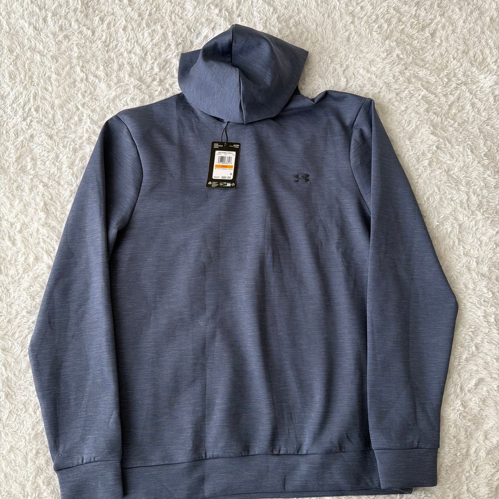 Under Armour Men’s Drive Knit Layer Hoodie in Blue
