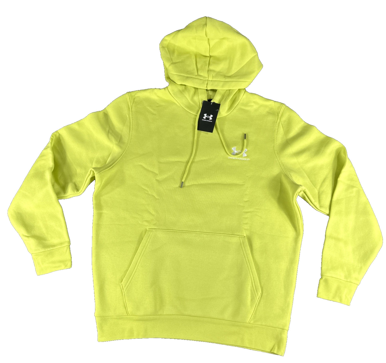 Under Armour Mens UA Essential Fleece Hoodie Size M Lima