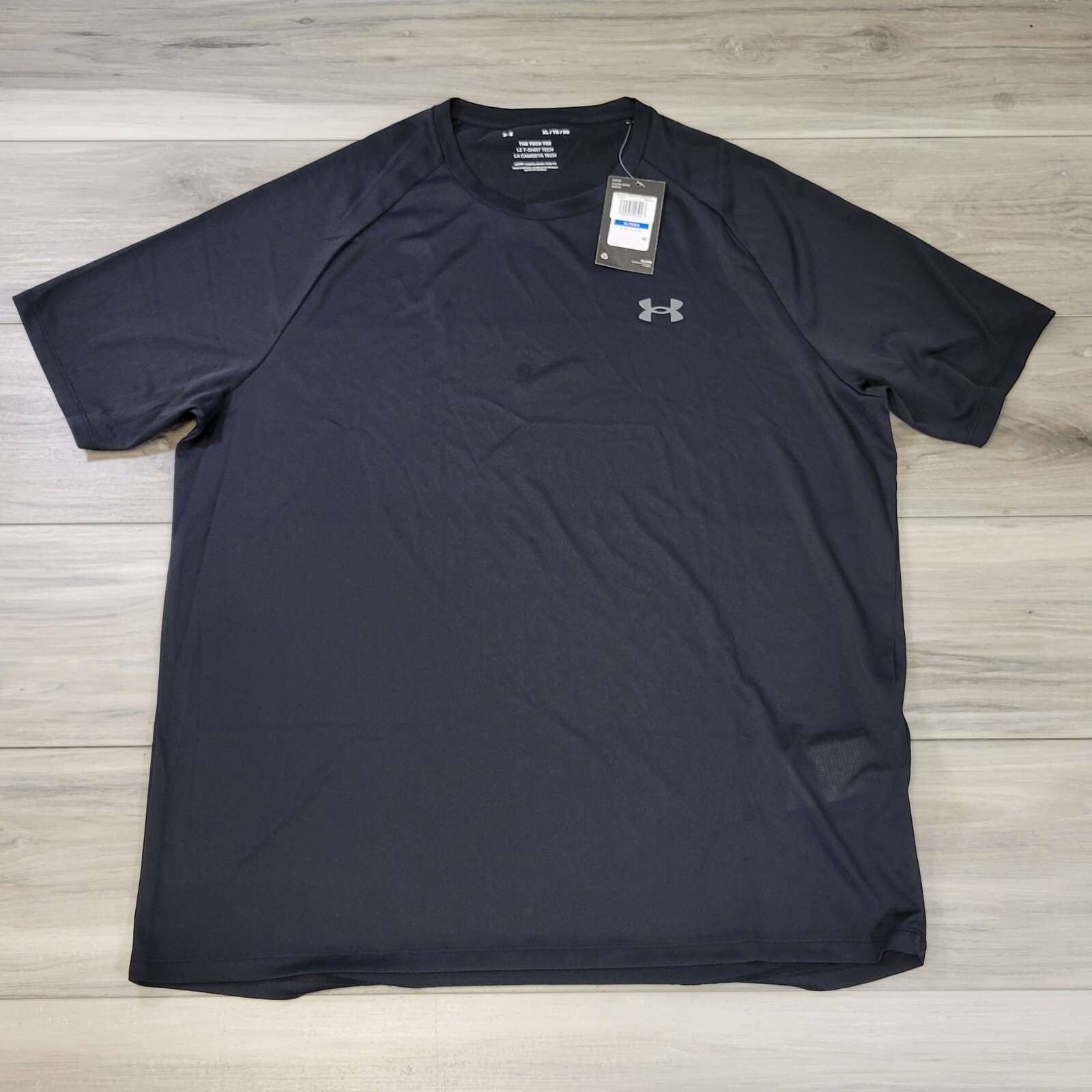 Under Armour T-Shirt Men’s XL Black Tech 2.0 Short Sleeve New