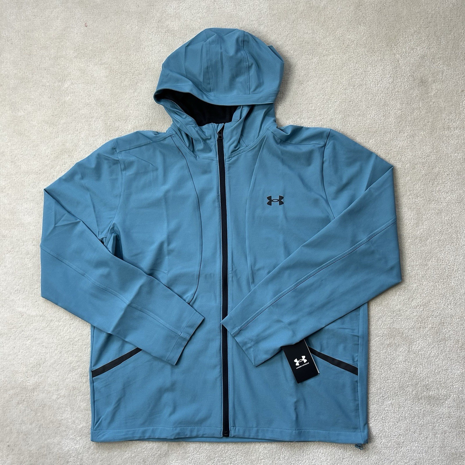 Under Armour Storm Unstoppable Jacket Men’s Large Lightweight Zip Hood