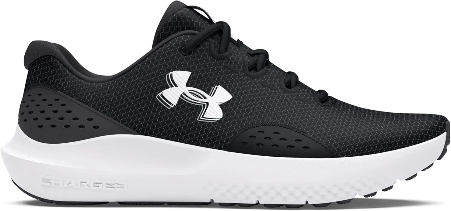 Under Armour Charged Surge 4 Men’s Running Shoes Black Comfort 3027000-001