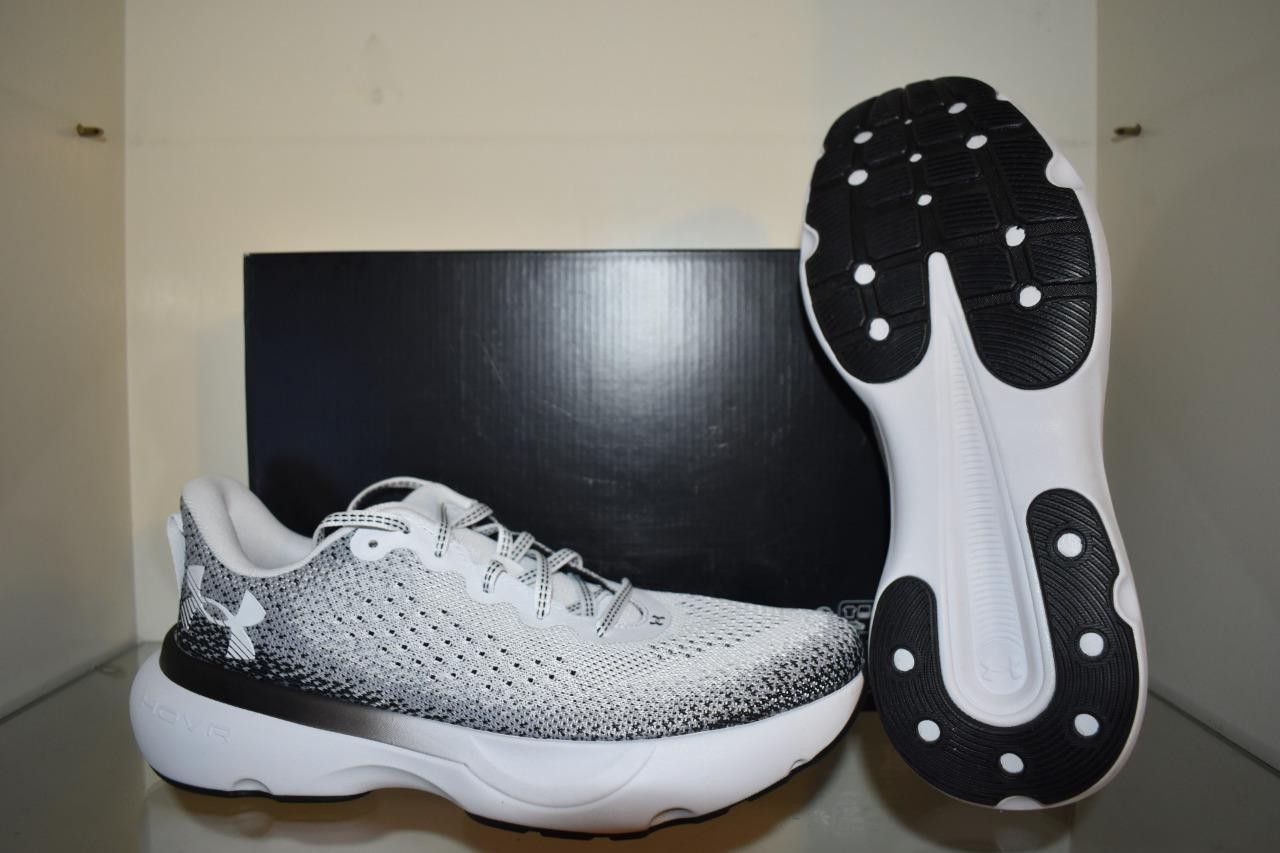 Under Armour Infinite Men’s Running Shoes 3027523 109 White/Black NIB