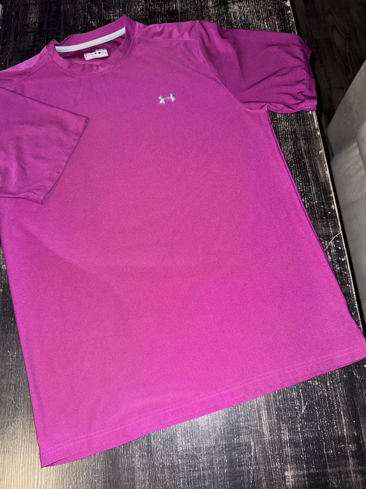 Medium Under Armour Men’s Tech T Shirt, Heatgear UA Tech Active Tee