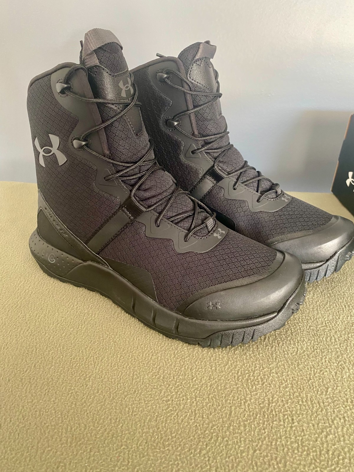 Under Armour Men’s UA Micro G Valsetz Tactical Boots in Black, Various sizes NEW
