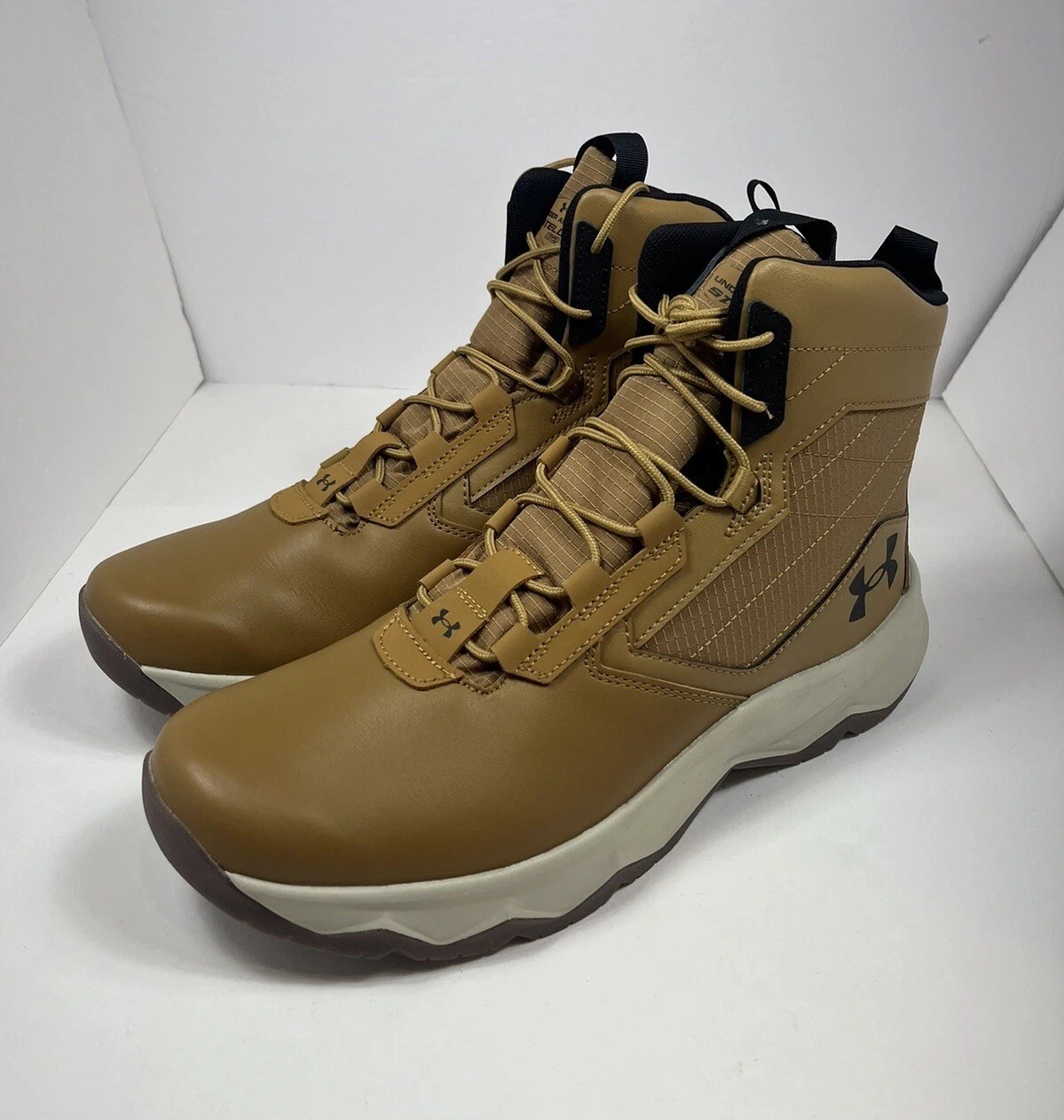 Under Armour UA Mens Size 11.5 Stellar G2 6″ Tactical Hiking Boots 3025578-200
