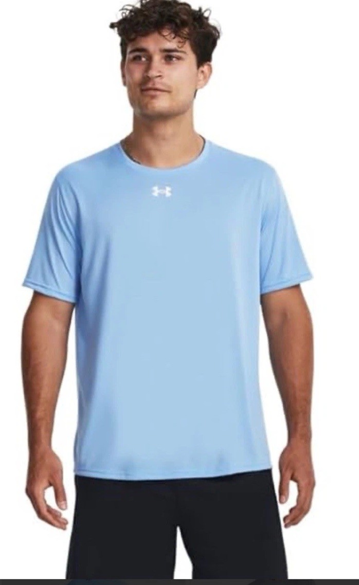 NEW Under Armour UA Men’s Tech 2.0 Short-Sleeve T-Shirt BLUE XXL 2XL