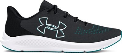 Under Armour Men’s Charged Pursuit 3 Big Logo Running Shoe Anthracite/Black/Whit