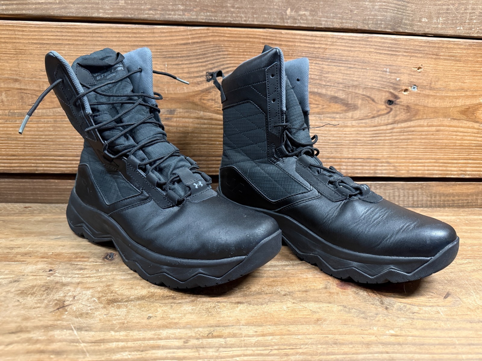 Under Armour UA Stellar G2 Tactical Combat Boots Black Size 12 – See Photos