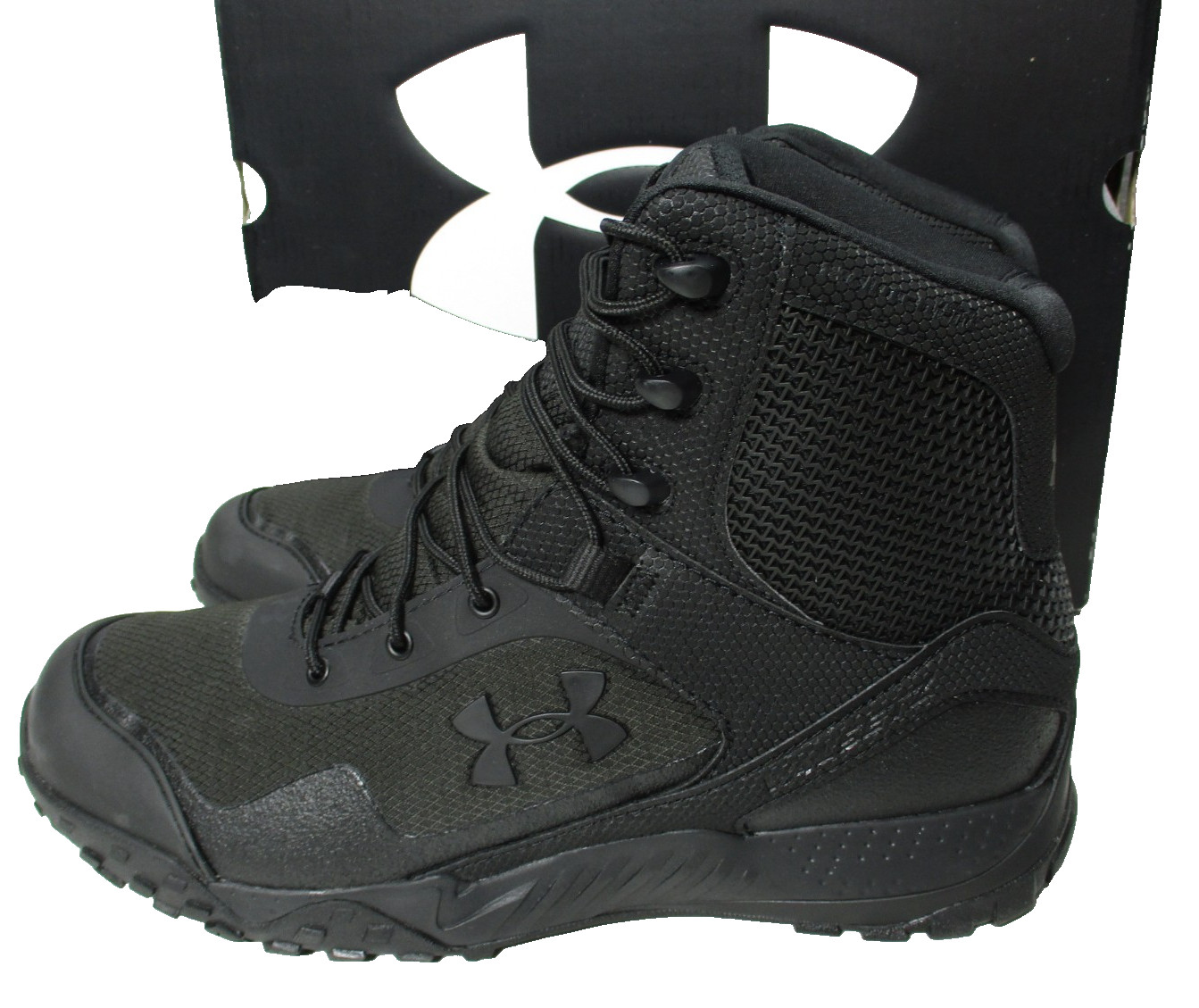 Under Armour Valsetz RTS 1.5 Military Black Lace Up Tactical Boots Mens Sz 11