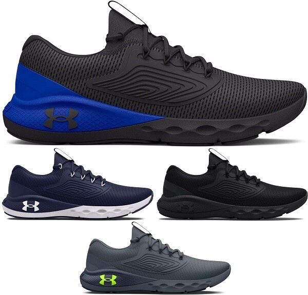 Under Armour Charged Vantage 2 Running Sport Athletic Trainers Shoes Mens