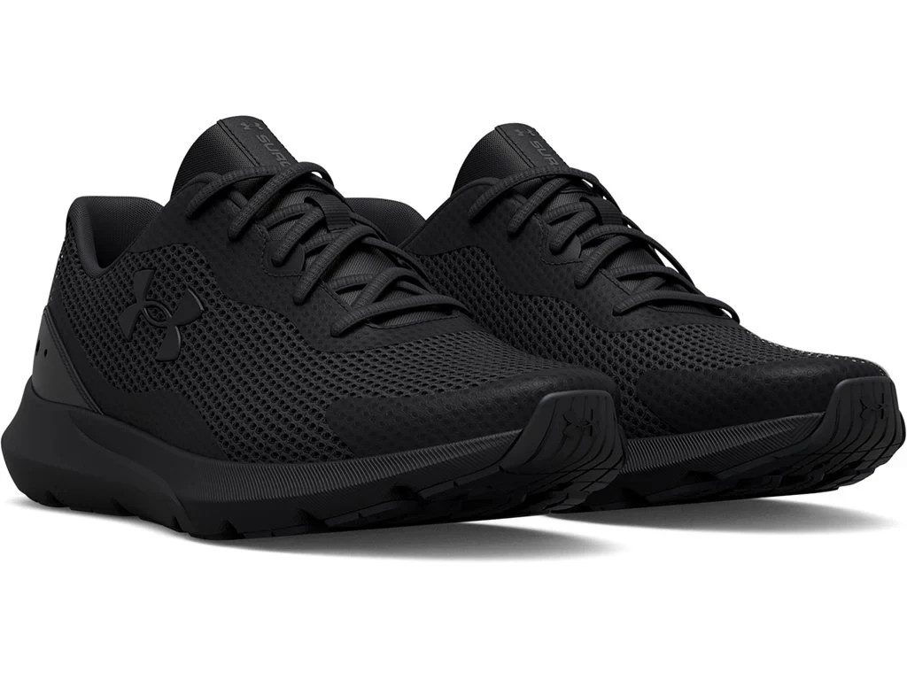 Sz 10M Under Armour Mens UA Surge 3 Running Shoes black 3024883-002 New w/ box